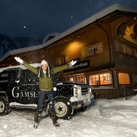 Gaemsle Hotel, Wirtshaus & Mehr Schoppernau Exteriér fotografie