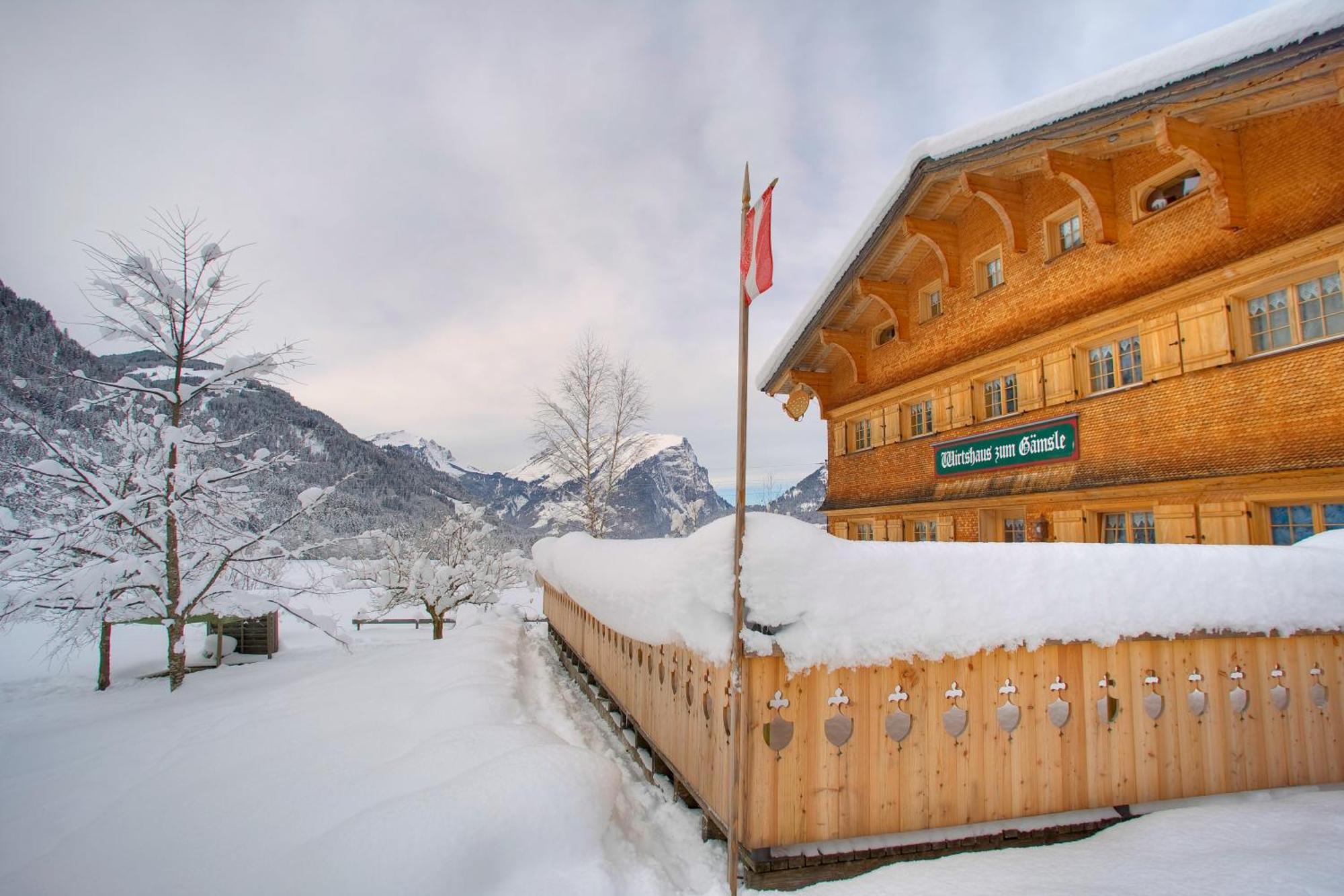 Gaemsle Hotel, Wirtshaus & Mehr Schoppernau Exteriér fotografie